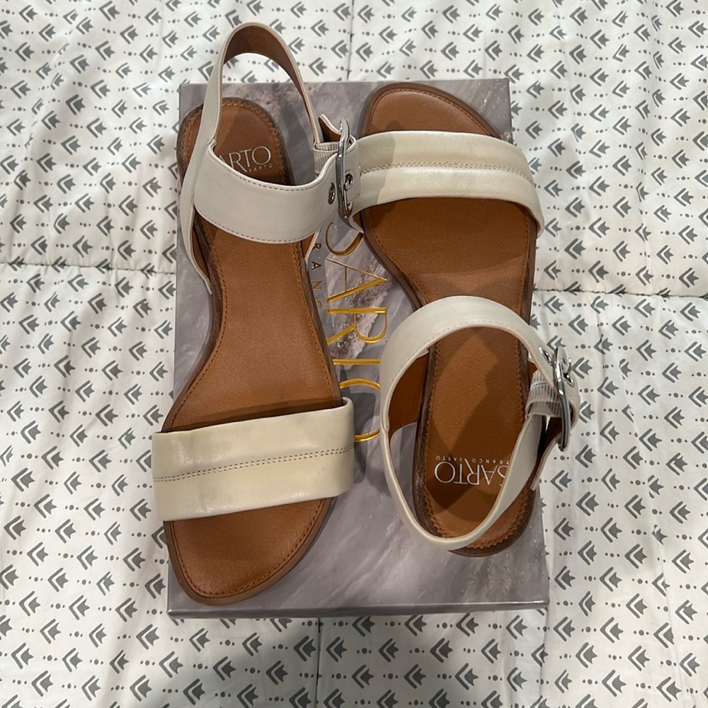 Franco Sarto tan sandals